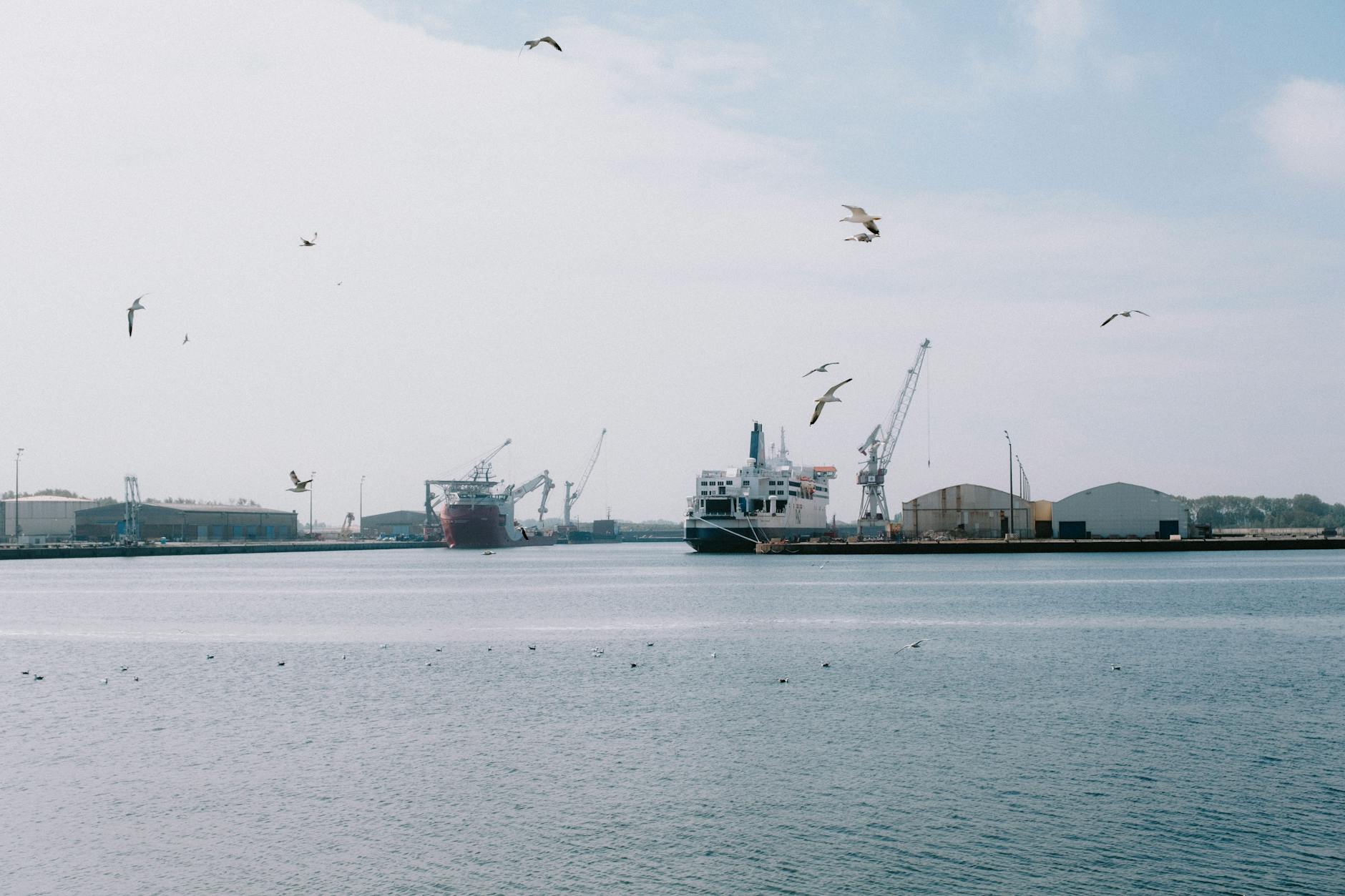 Belfast waterfront and port-call travel context.