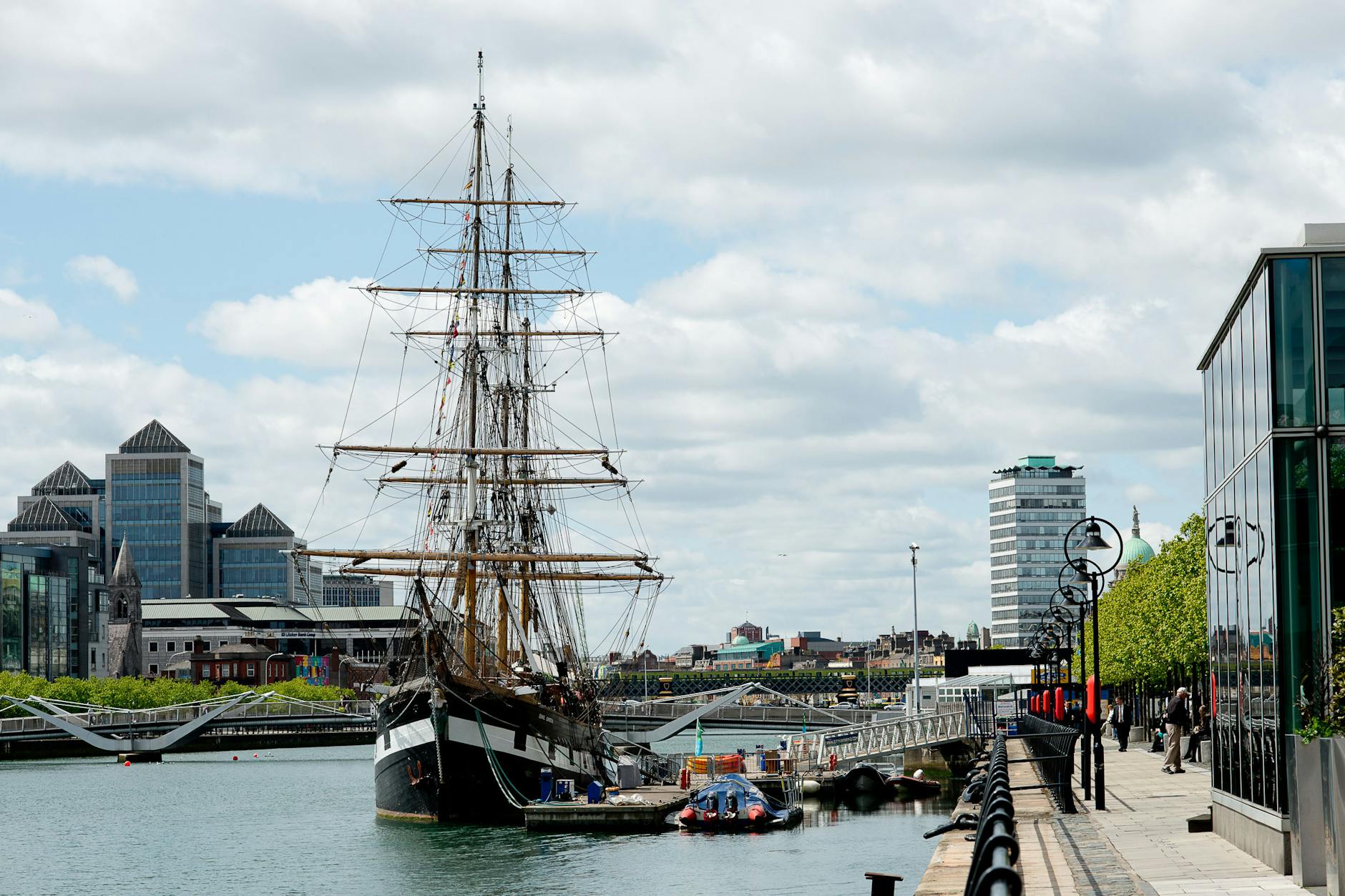 Belfast harbour context for port-call timing.