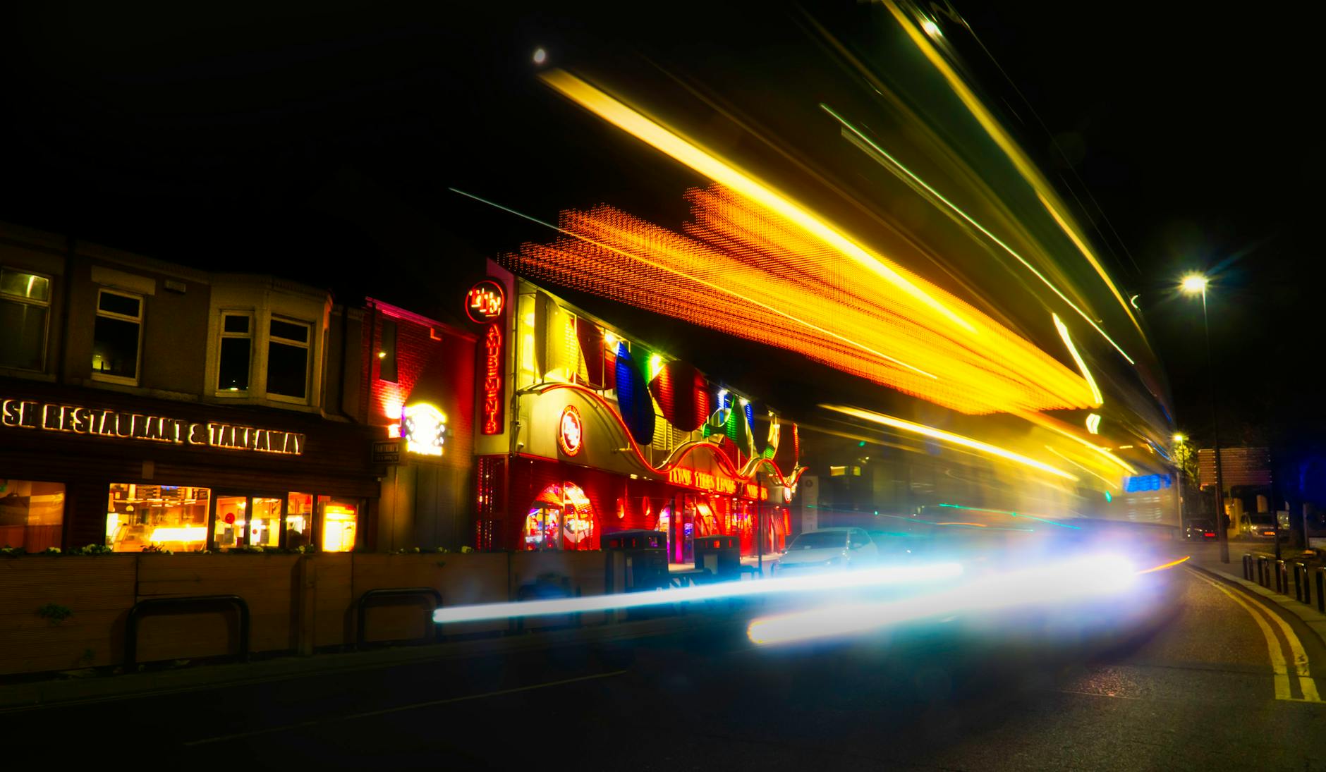 Late-night city transport context for Belfast travelers.