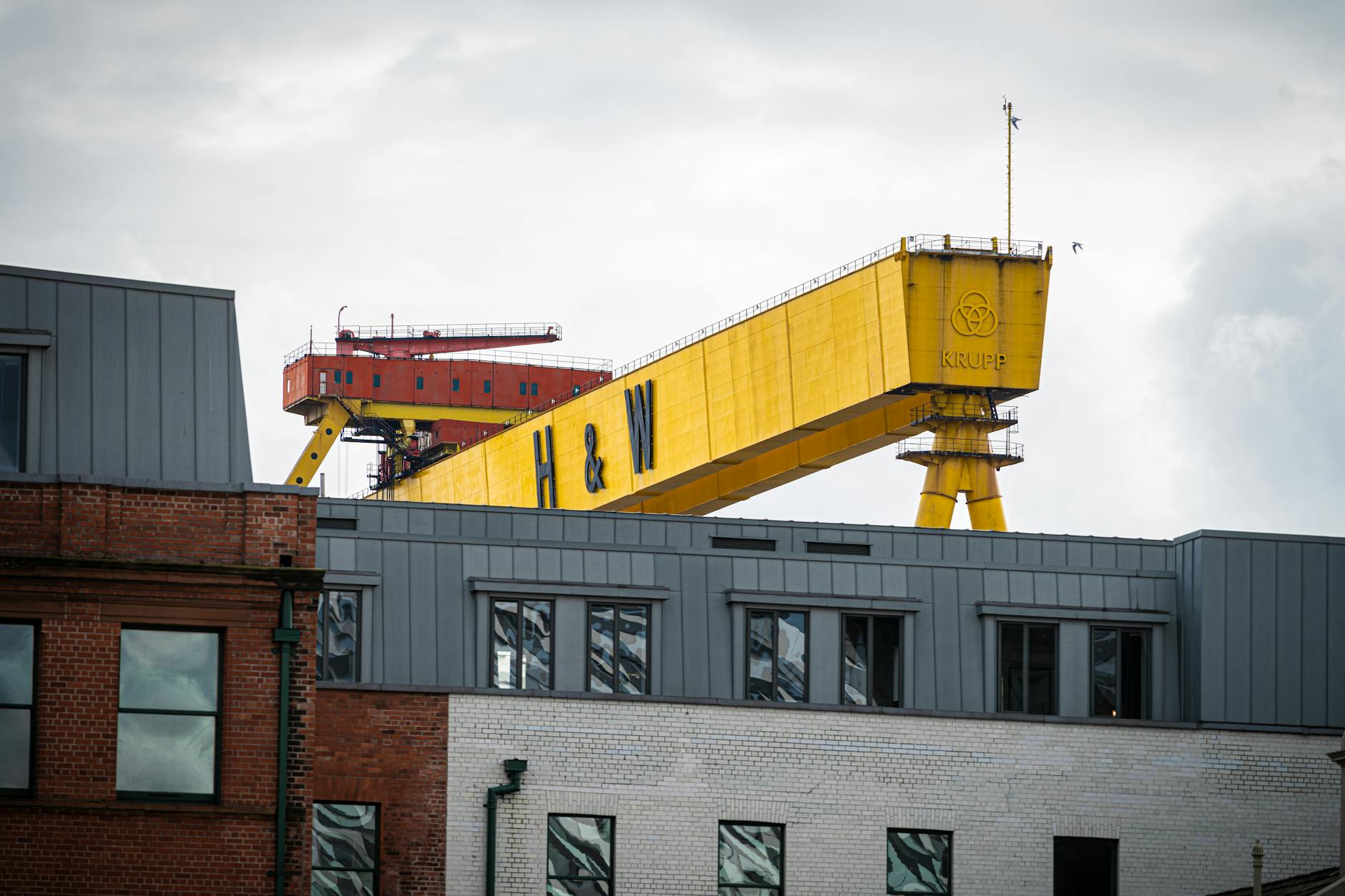 Titanic Quarter architecture in Belfast.