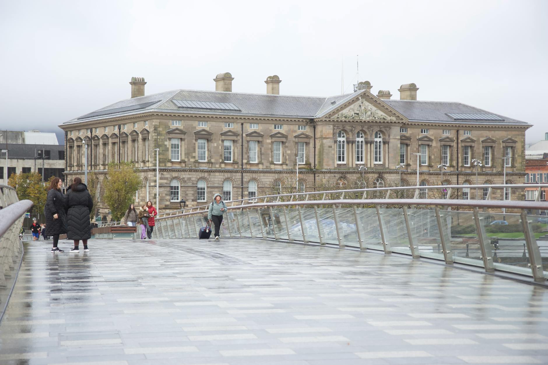 Belfast travel scene in Northern Ireland.