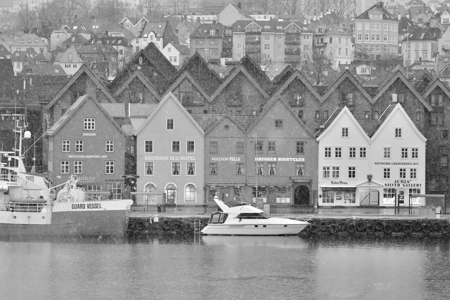 Bergen food market setting for first-time visitor meal planning.