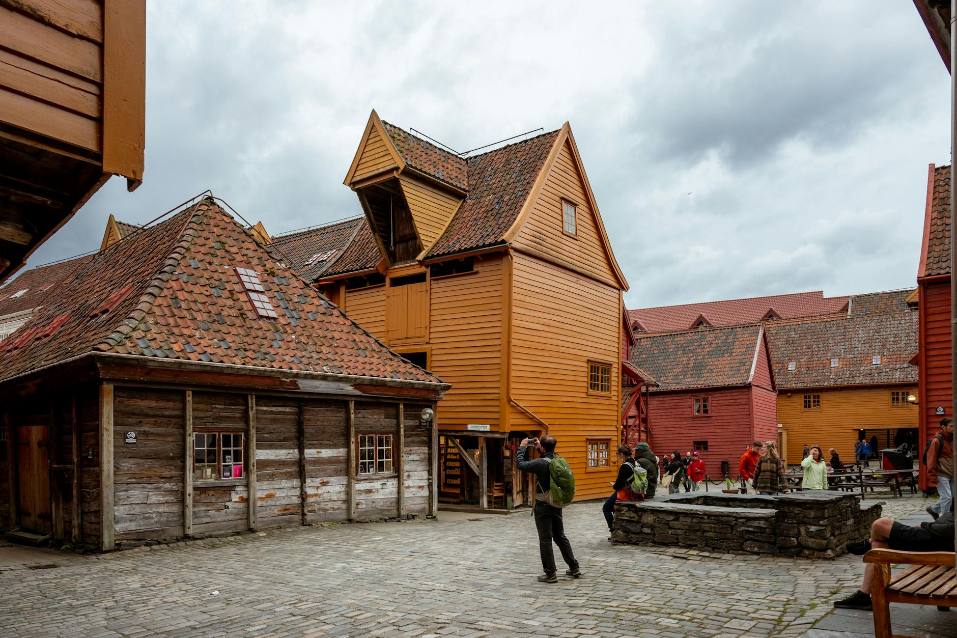Bergen harbor setting for first-time visitor planning.