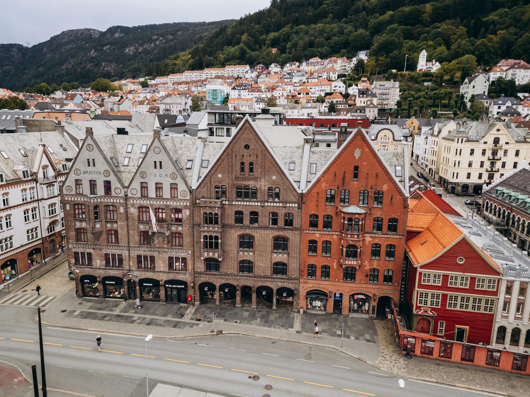 Bergen skyline for older traveler report planning.