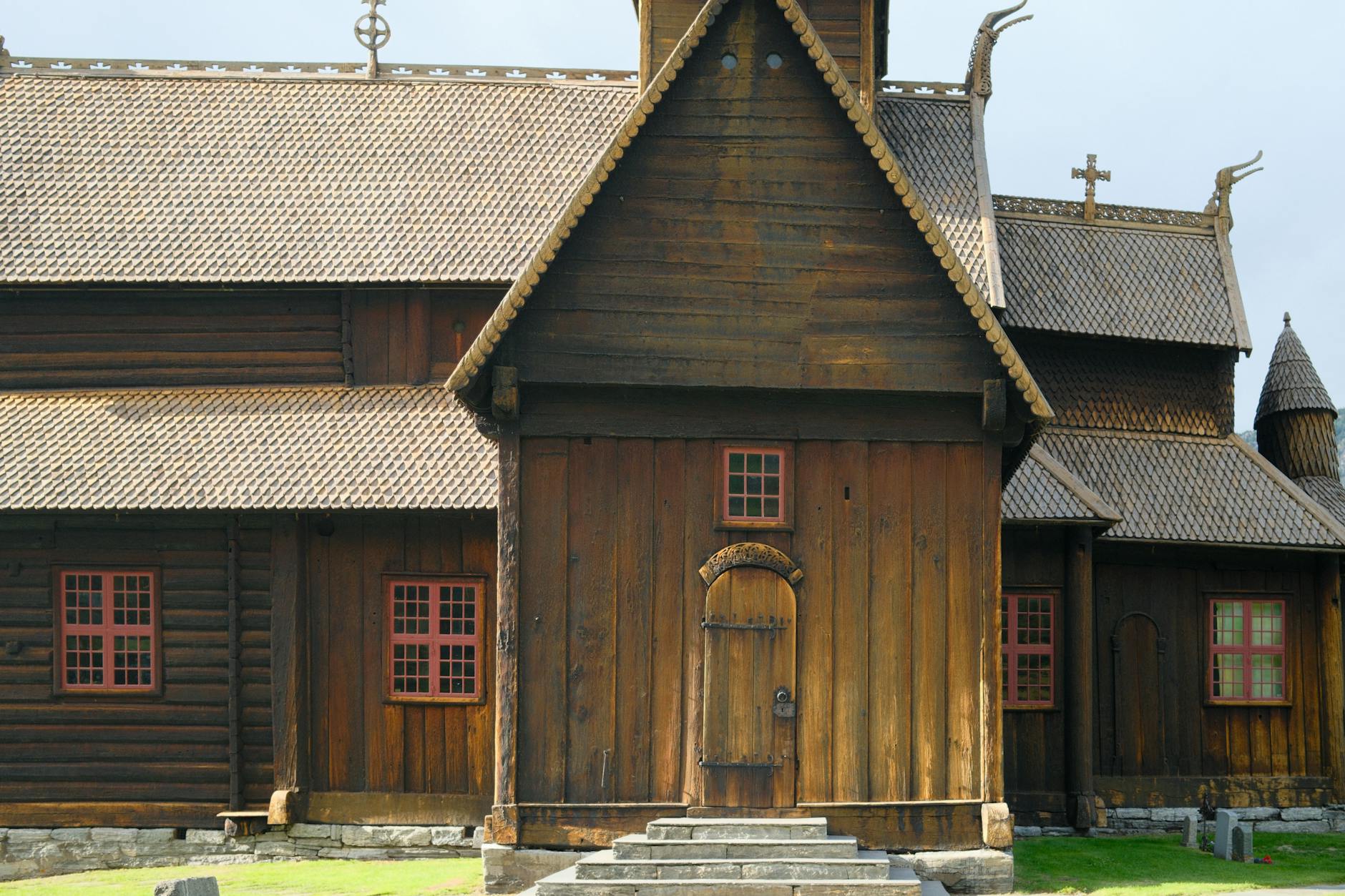Norwegian stave church for Bergen religious travel planning.