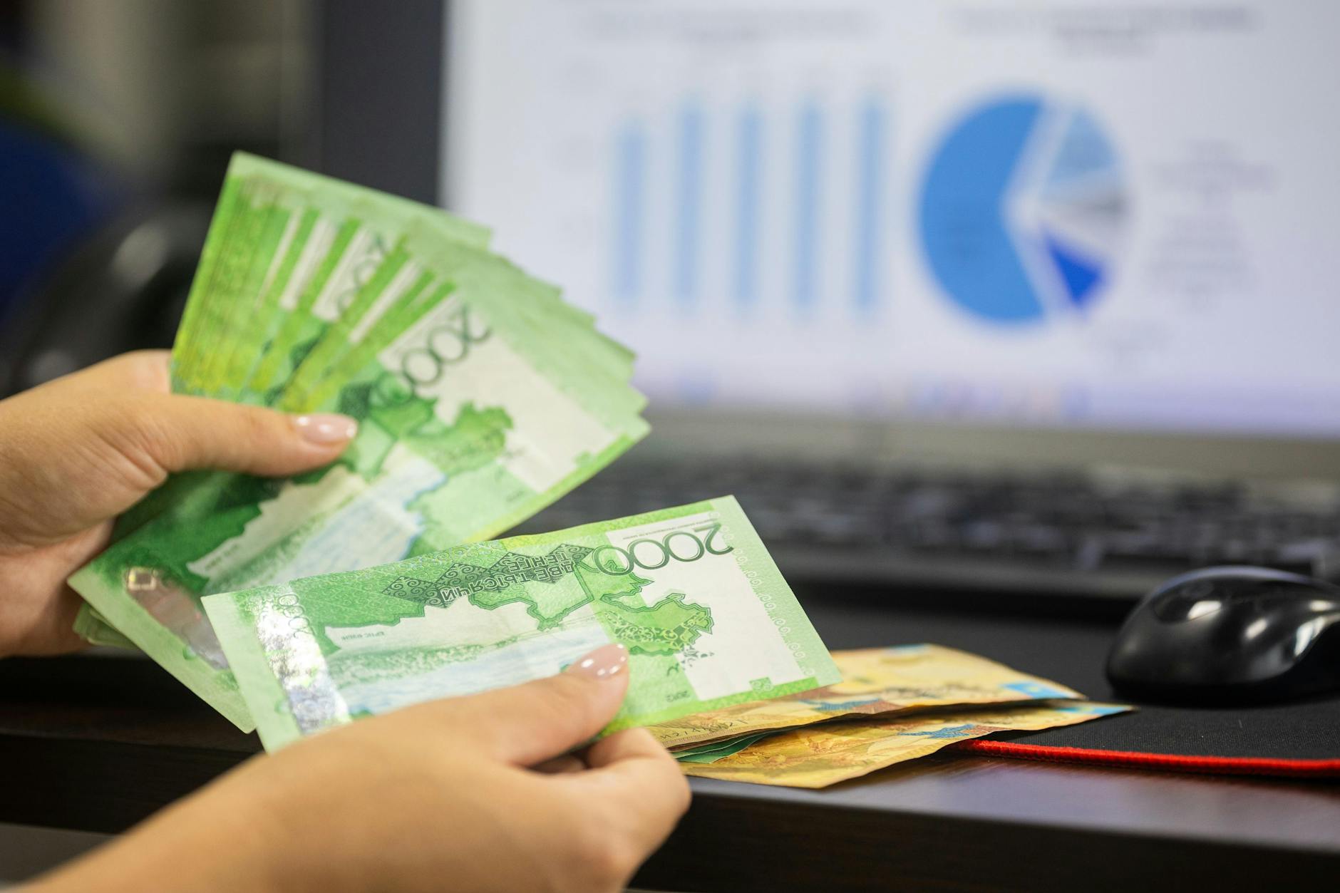 Cash and financial charts for Brisbane deal review planning.