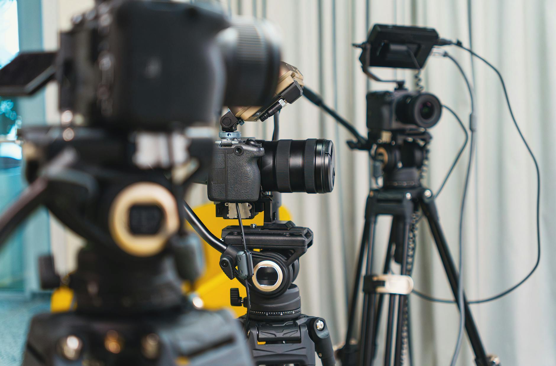 Video cameras and tripods for Brisbane journalist gear planning.