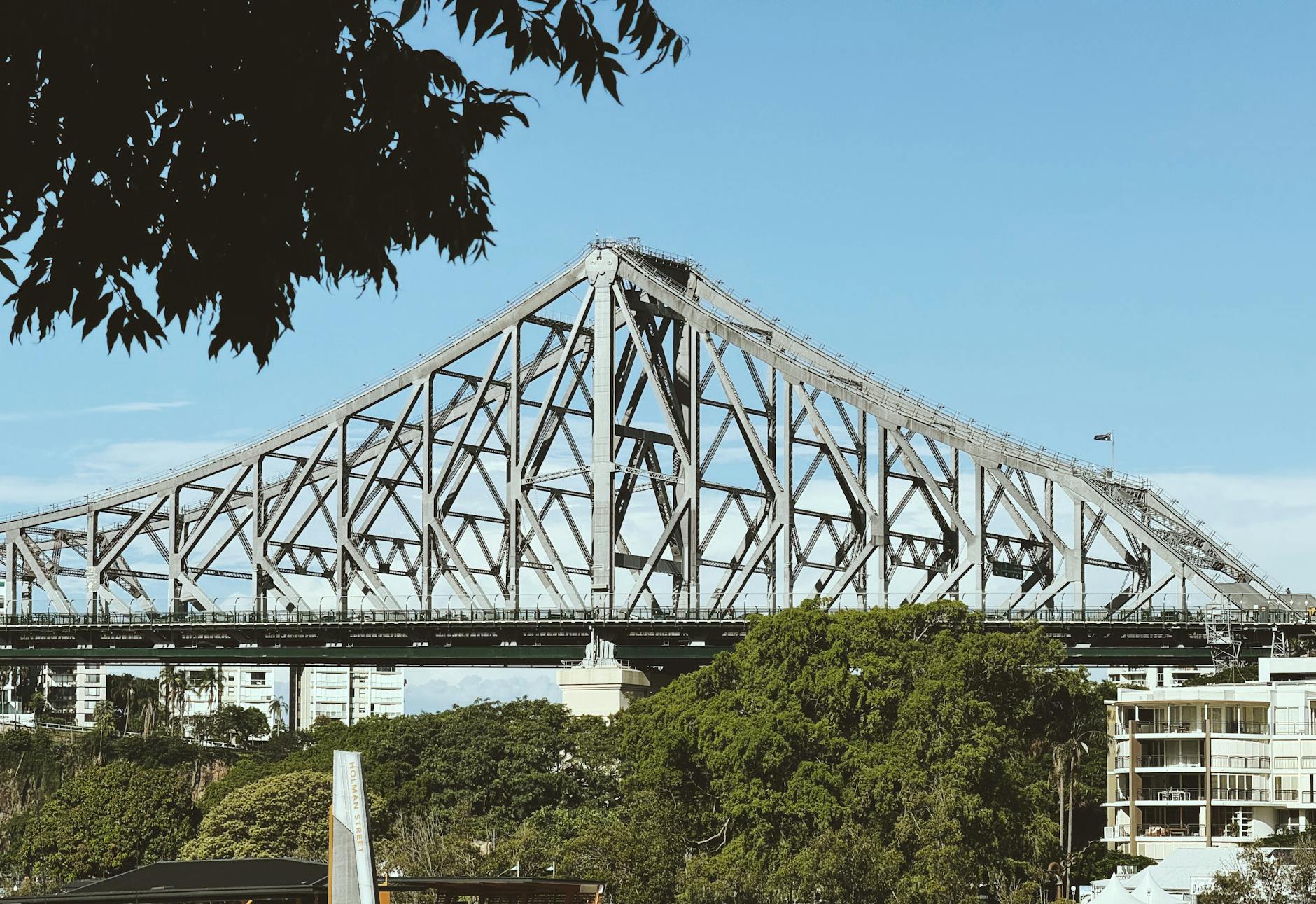 Story Bridge in Brisbane for arrival and orientation planning.