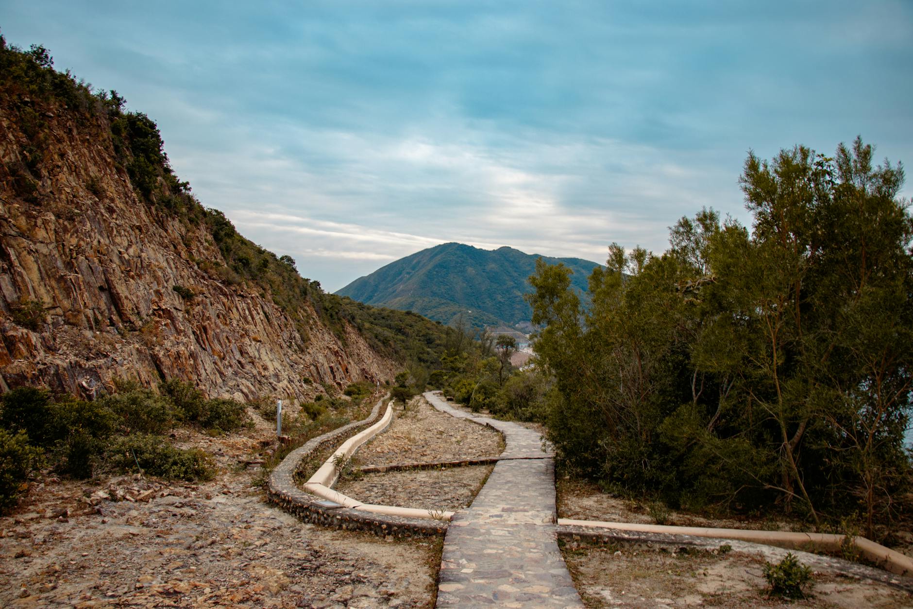 Hong Kong hiking trail and outdoor gear planning context.