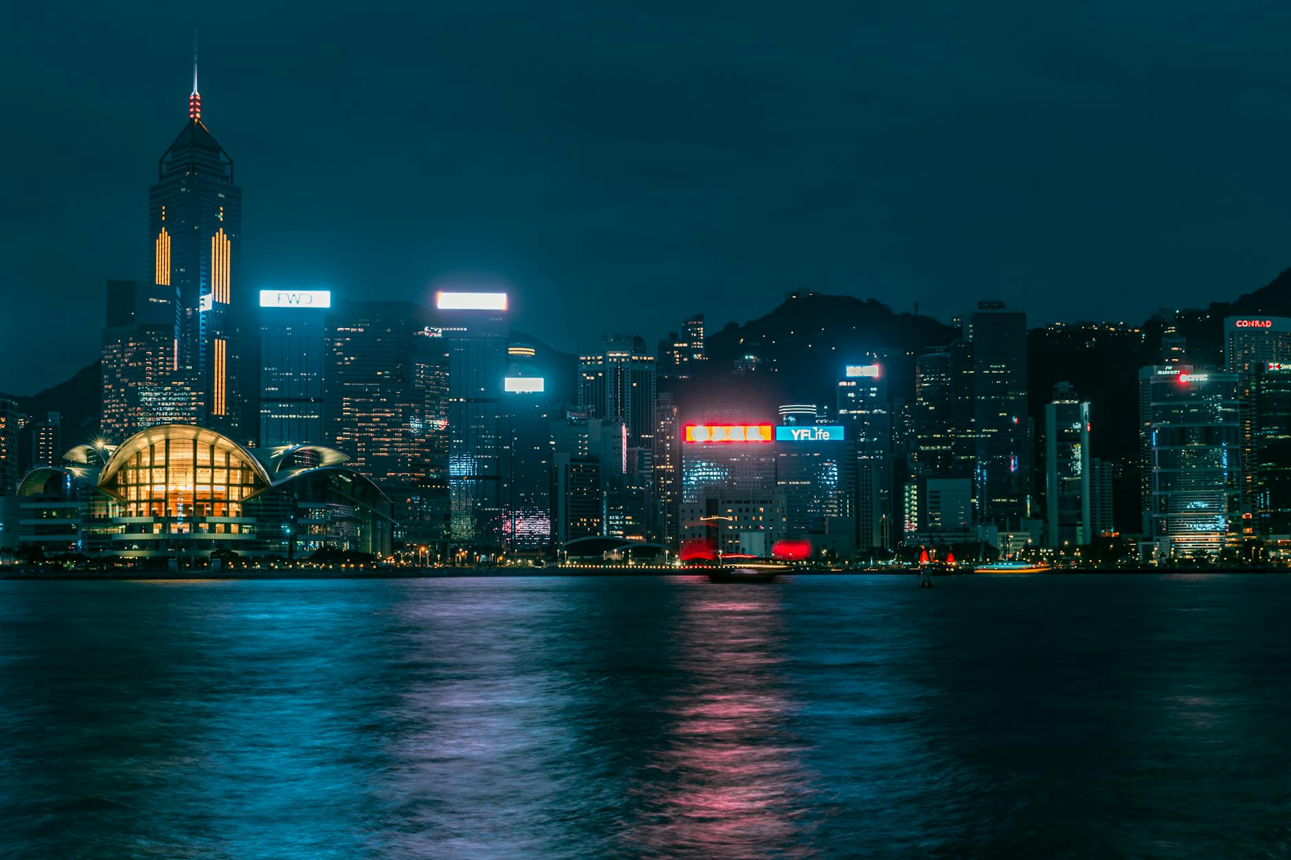 Central Hong Kong conference attendee image for short-term planning.
