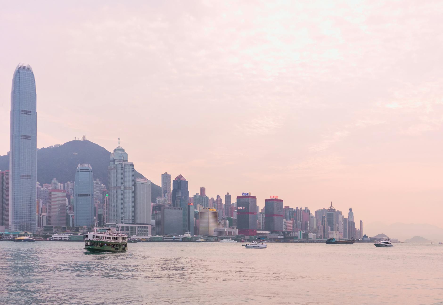 Hong Kong harbor and journalist legal-context planning for reporting trips.