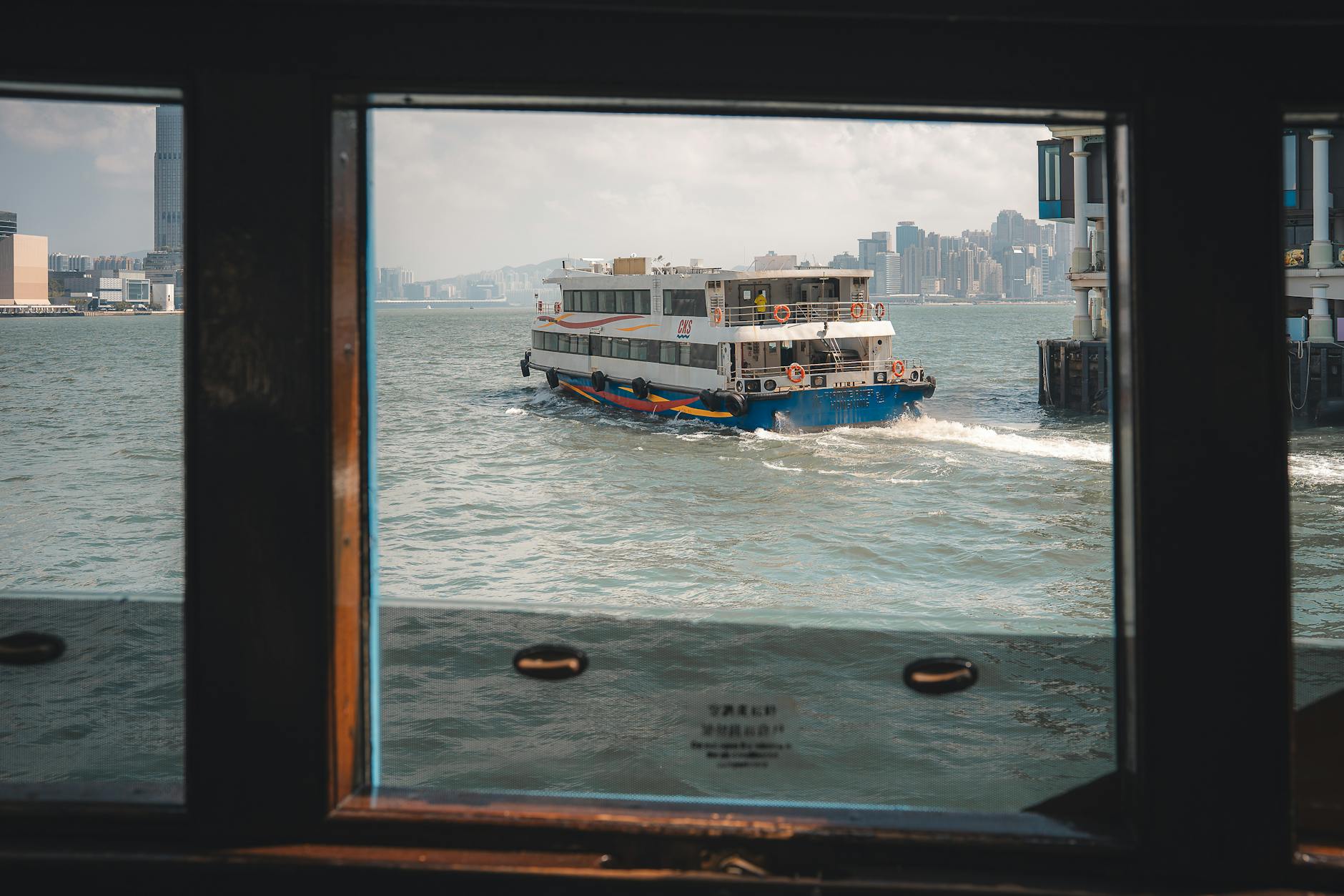 Central Hong Kong ferry access and older traveler movement planning context.