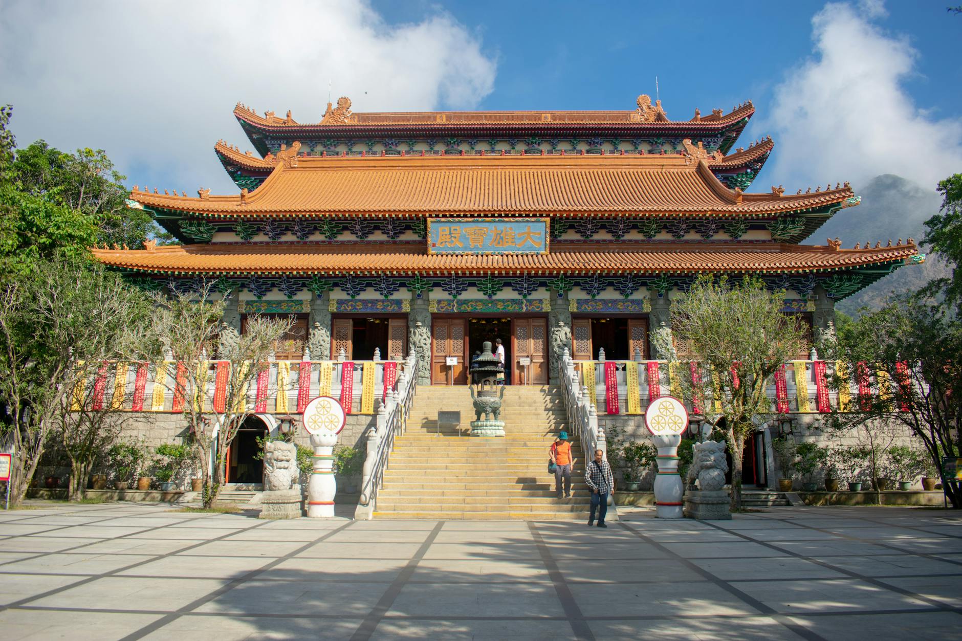 Hong Kong religious site and calm movement planning context.