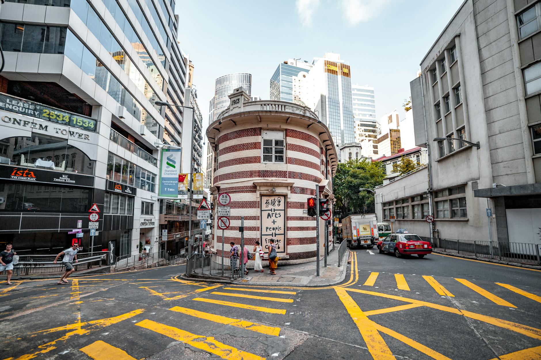 Central Hong Kong evening planning and women traveler return-route context.