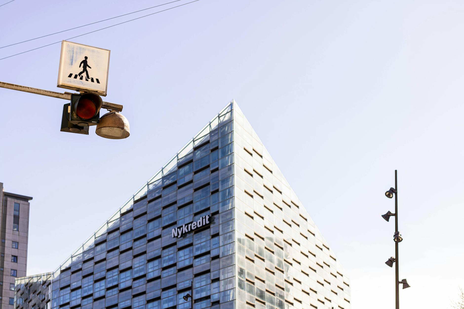 Modern Copenhagen office building for meeting logistics planning.