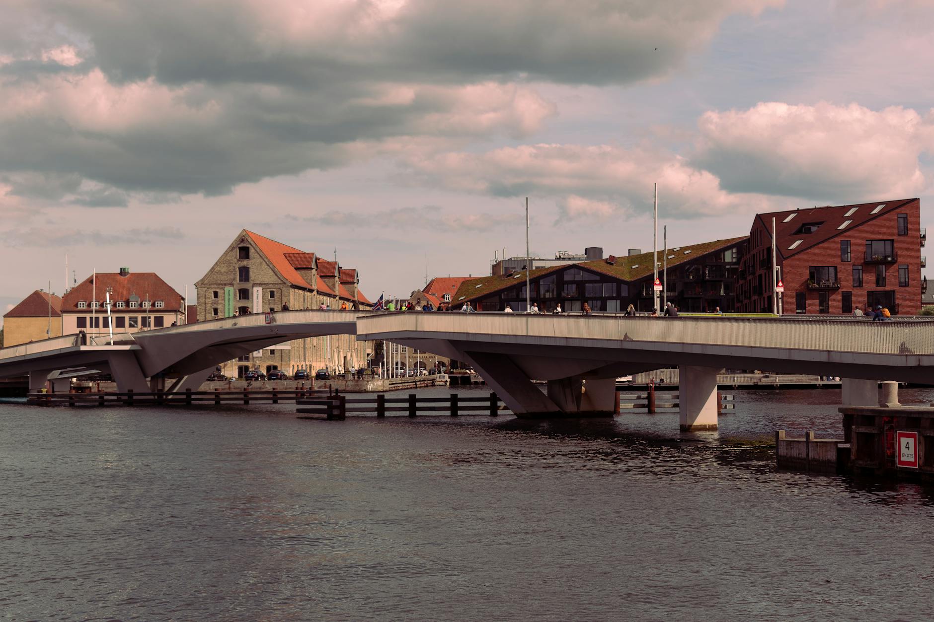 Inner Harbour Bridge in Copenhagen for design and architecture content planning.