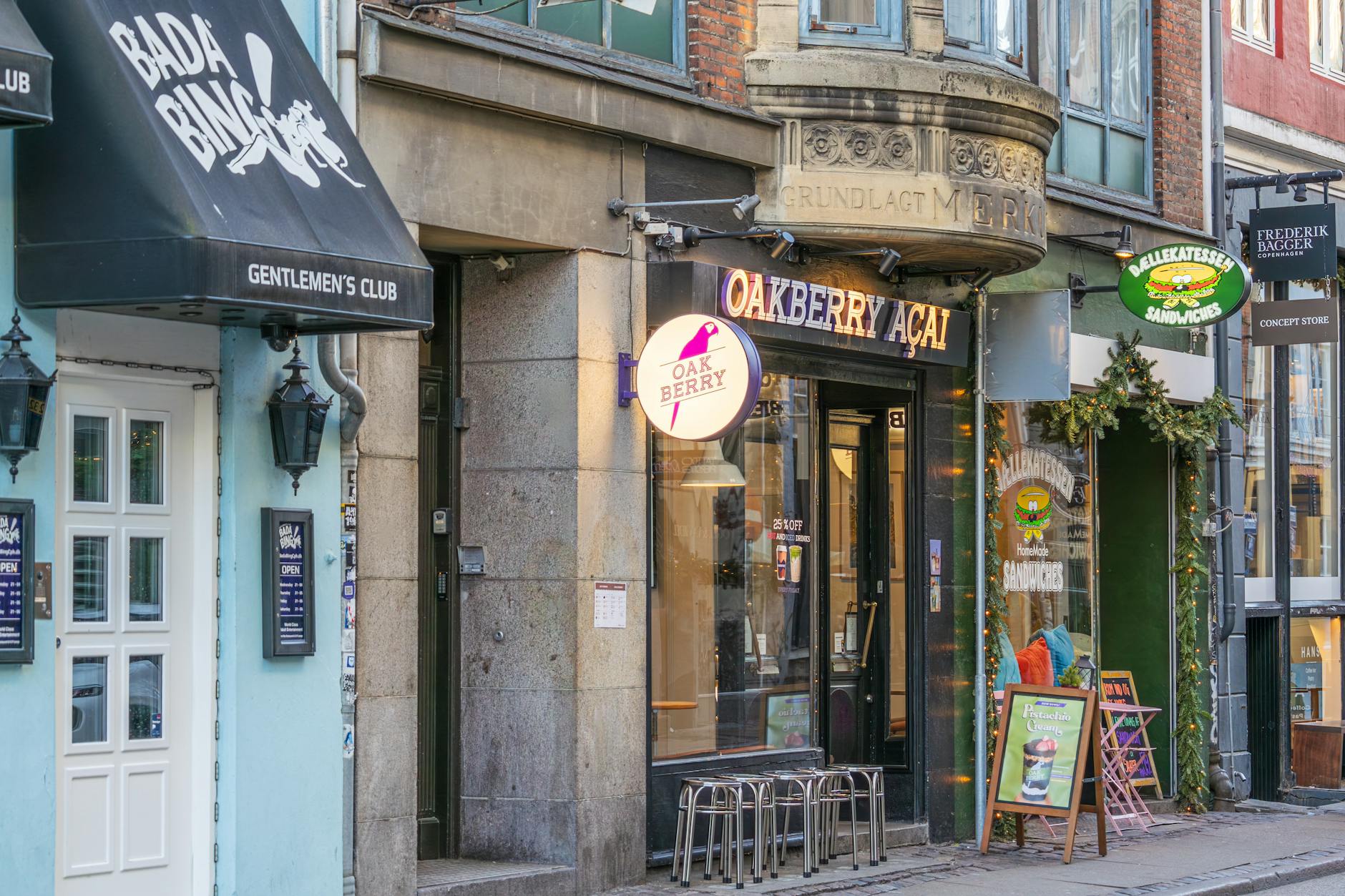 Lively Copenhagen cafe street for first-time food planning.