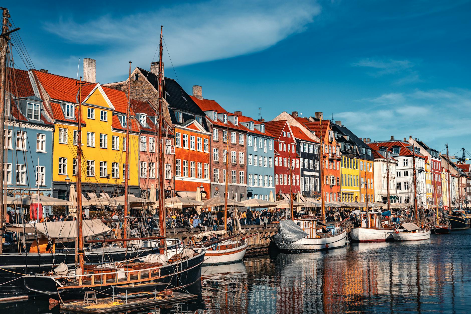 Copenhagen waterfront for investor hotel and work planning.