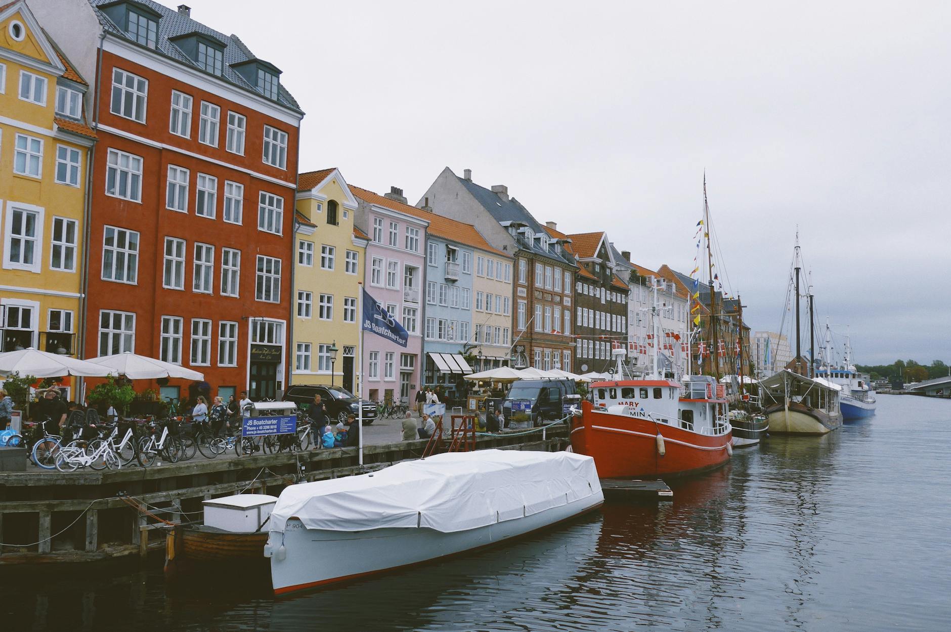 Nyhavn neighborhood in Copenhagen for journalist filing break planning.