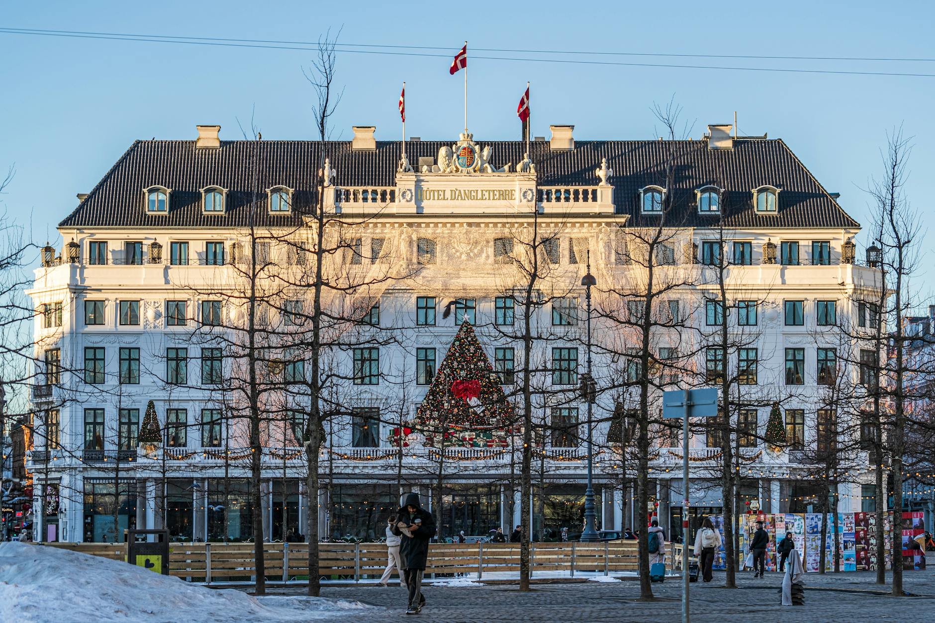 Hotel D'Angleterre in Copenhagen for luxury hotel planning.