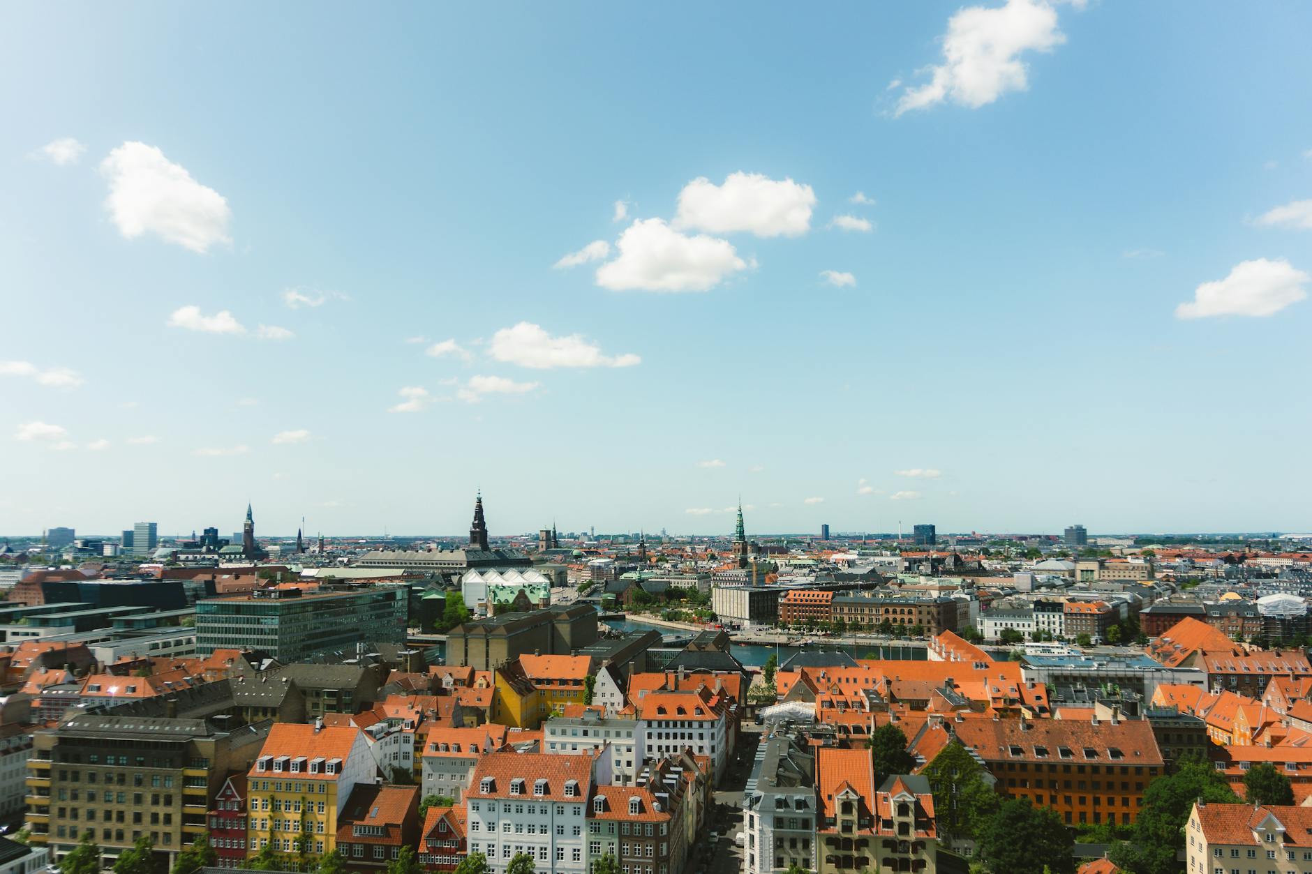 Copenhagen rooftops and skyline for repeat visitor day planning.