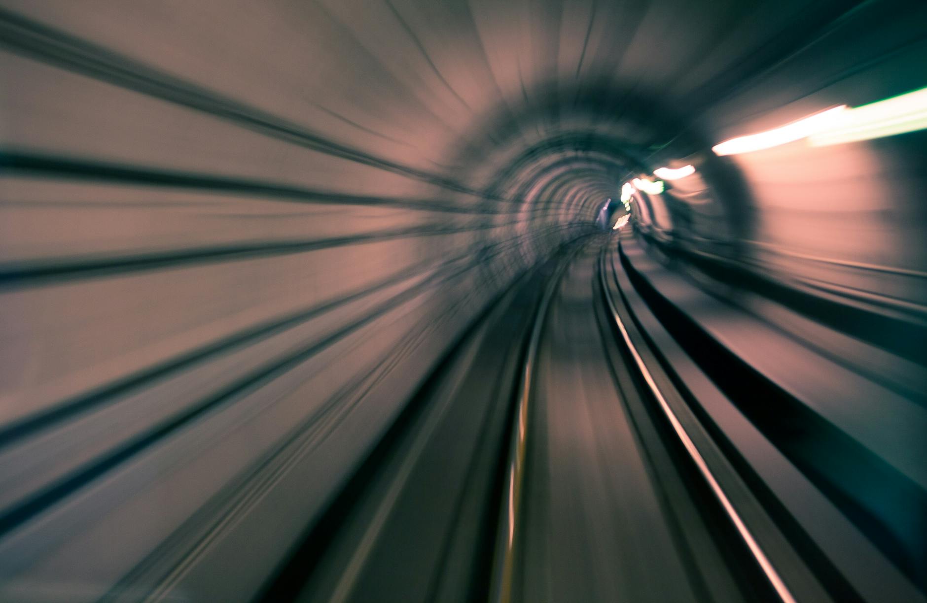 Copenhagen subway tunnel for sales traveler routing planning.