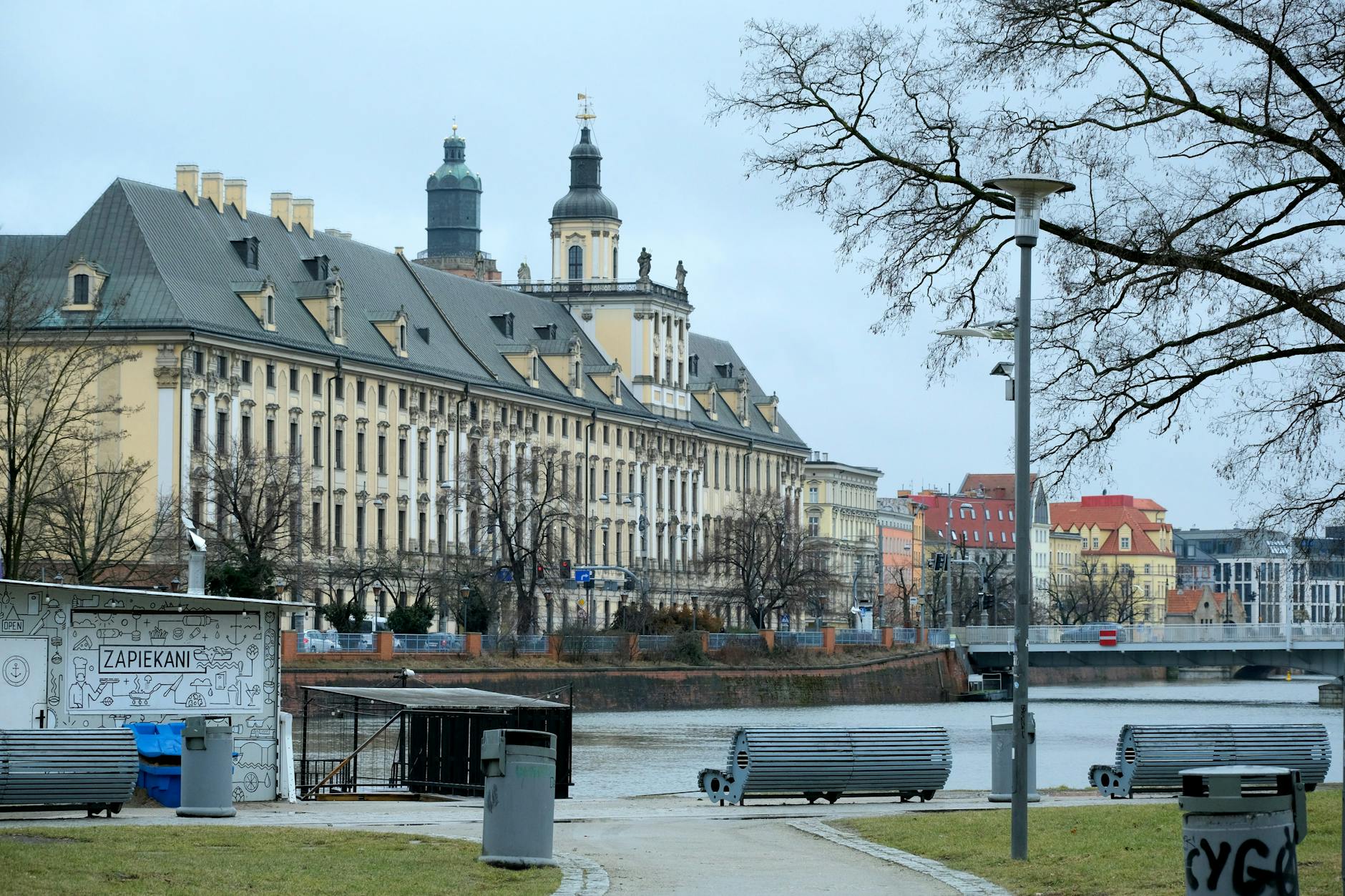 Gdansk university and conference area for venue geography planning.