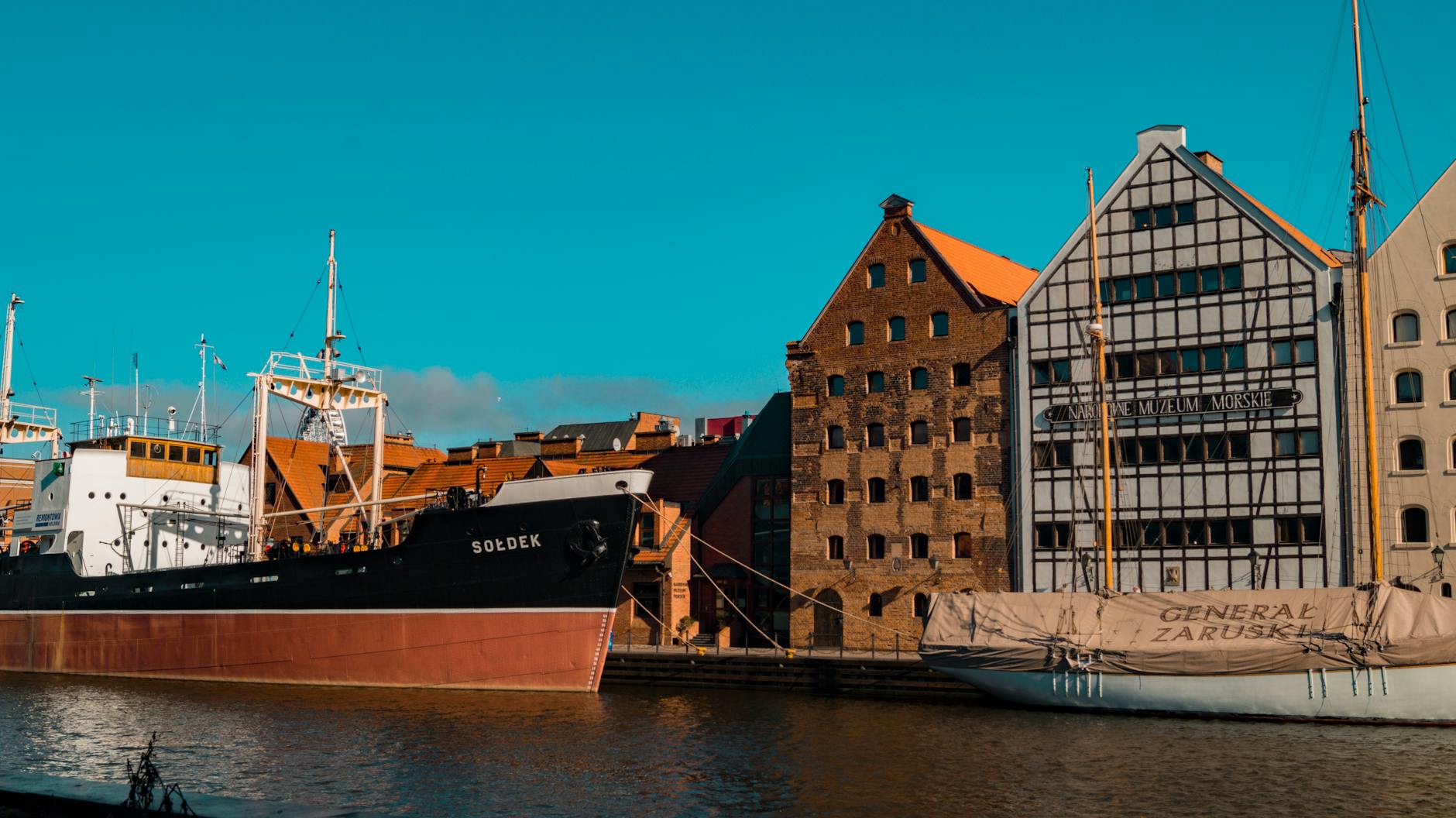 Gdansk museum and street setting for budget paid-sight planning.