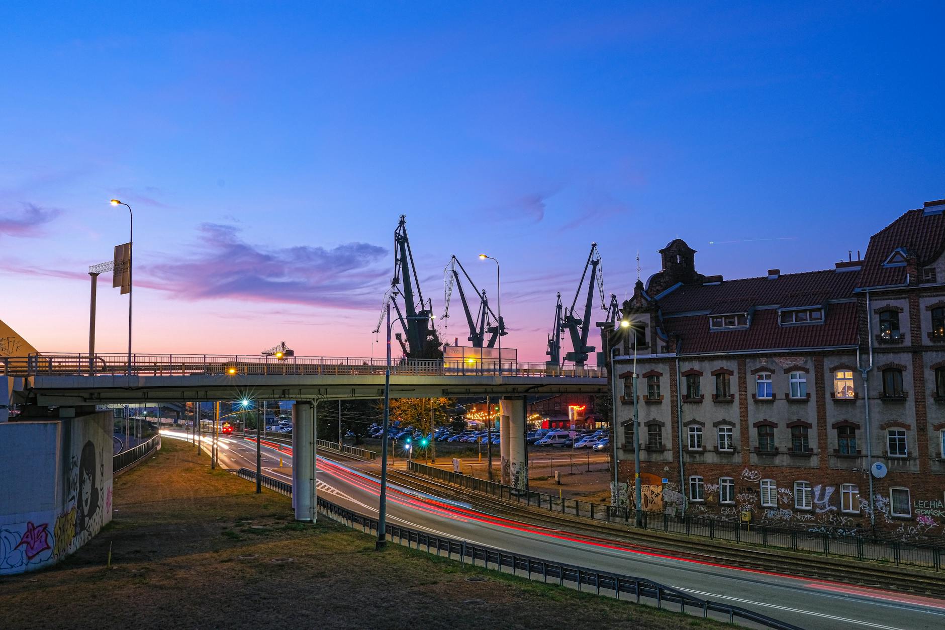 Gdansk old-town evening setting for conference attendee free-time planning.