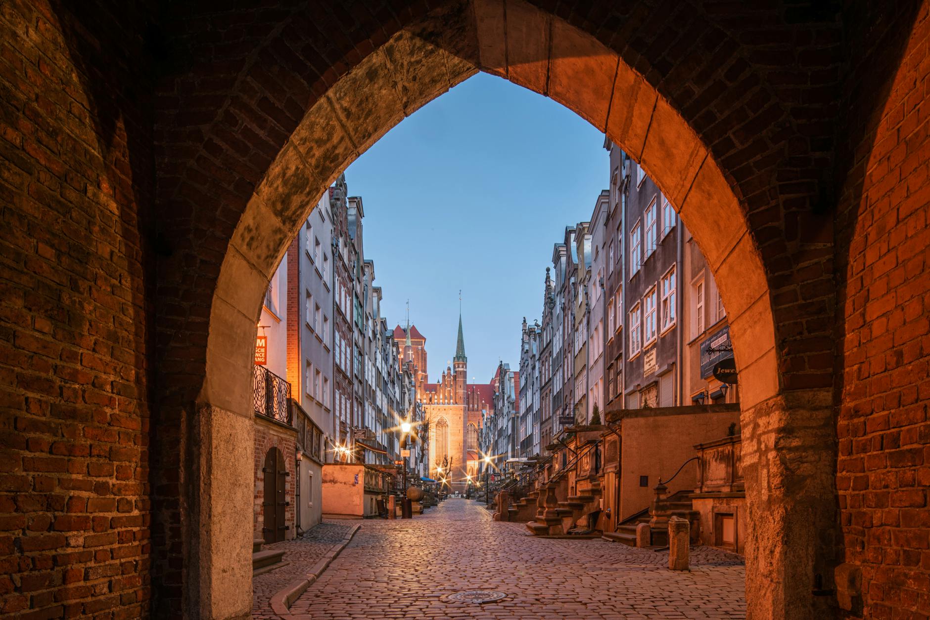 Gdansk restaurant and networking setting for conference attendee meal planning.