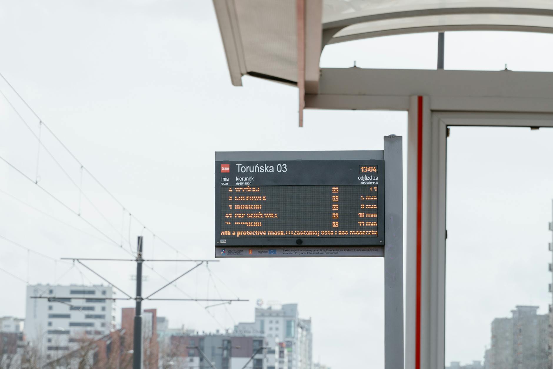 Gdansk business route for consultant transport planning.