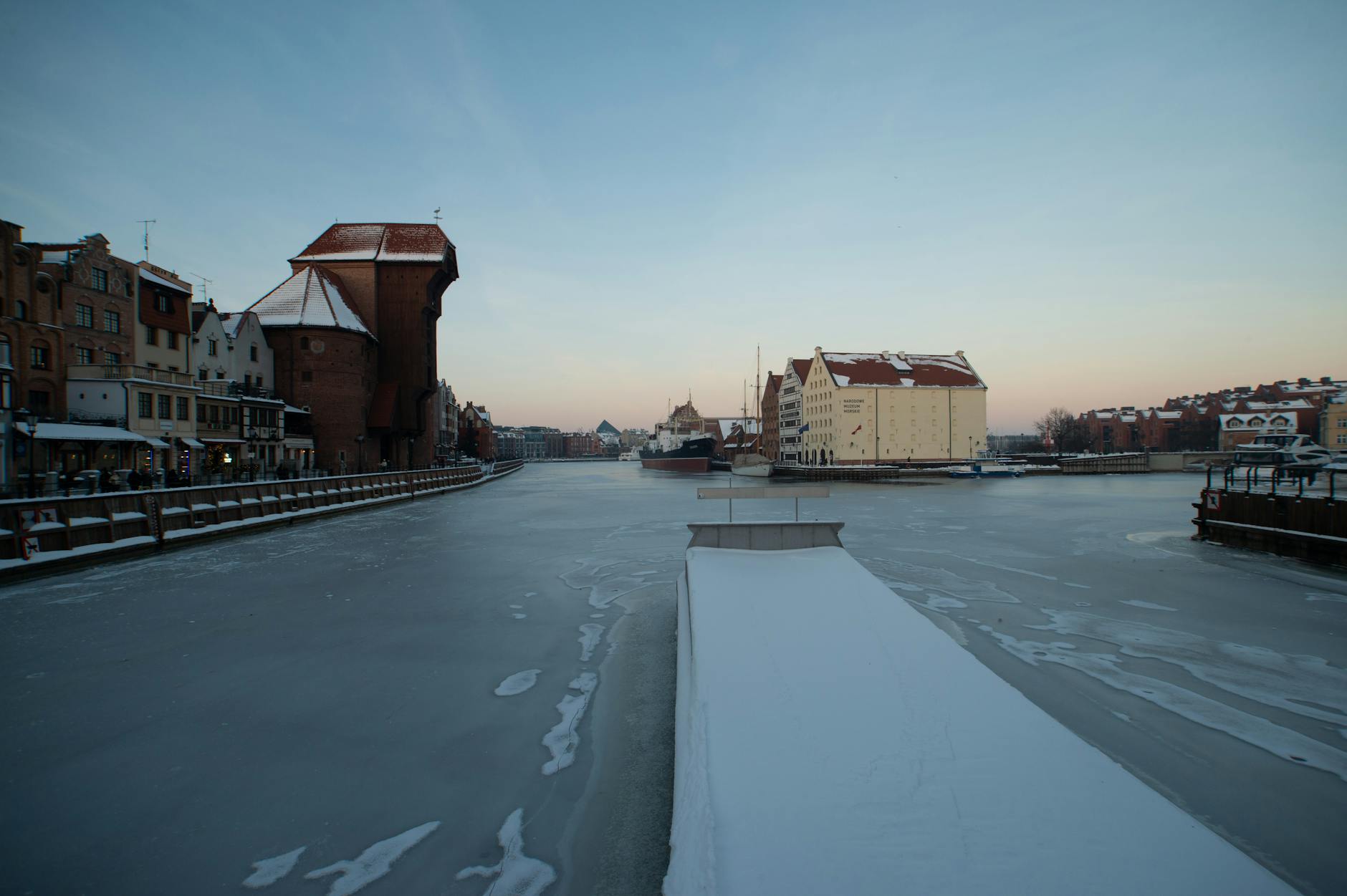 Gdansk content creator waterfront setting for short-stay planning.