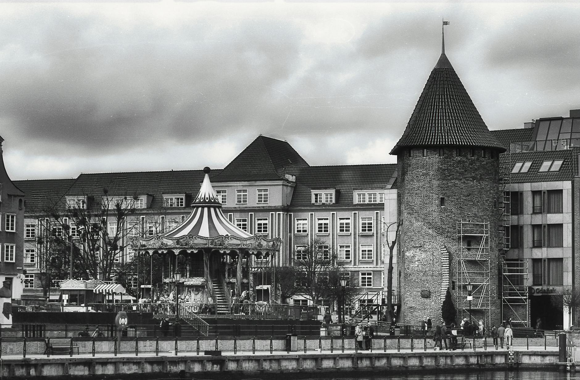 Gdansk old town route for cruise shore-time planning.
