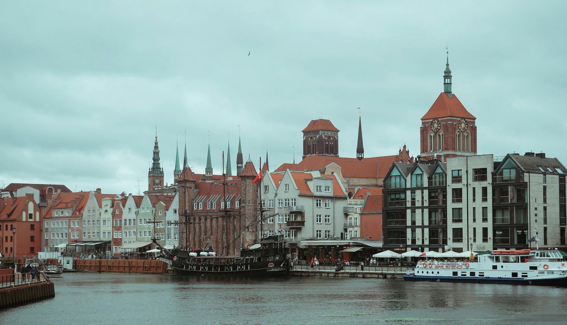 Gdansk skyline for first-time visitor report planning.