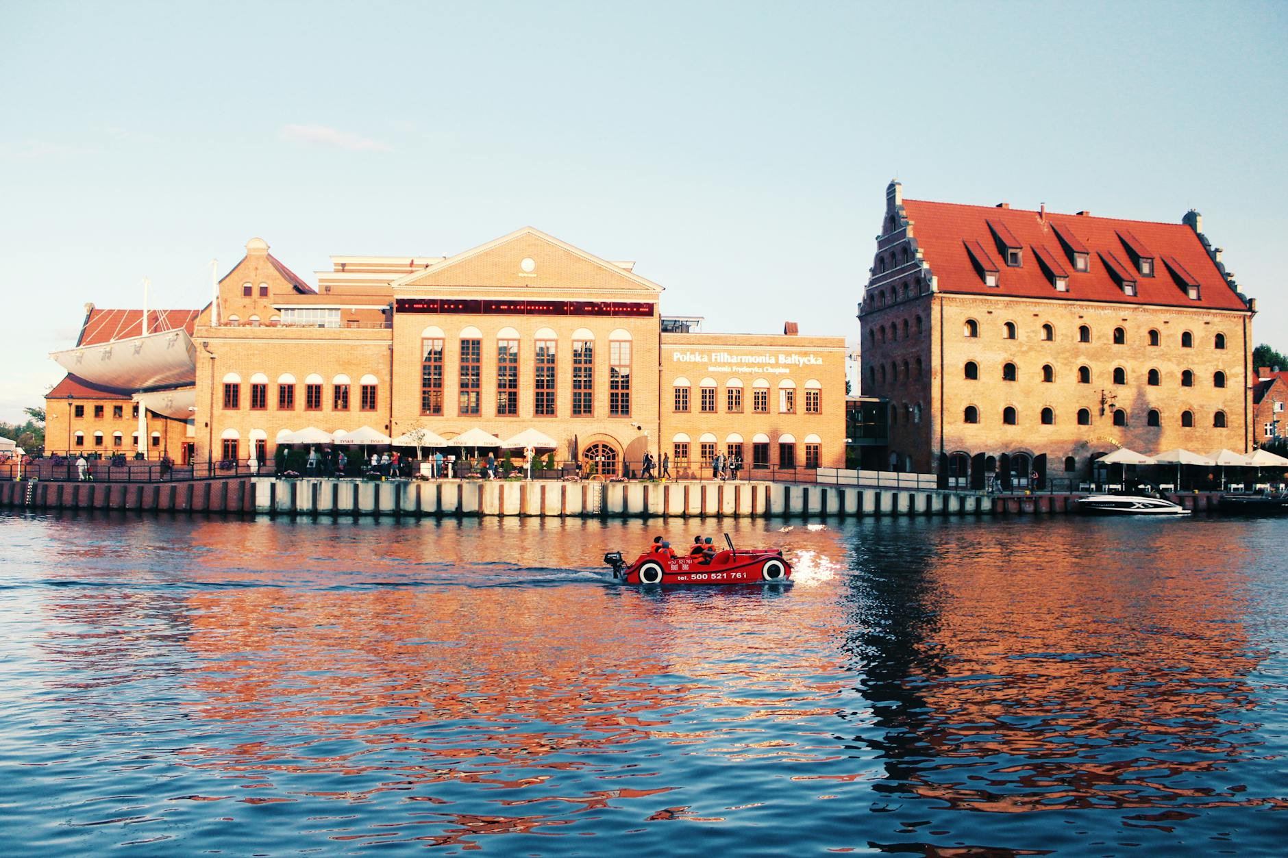 Gdansk investor and deal team waterfront setting for short-stay planning.