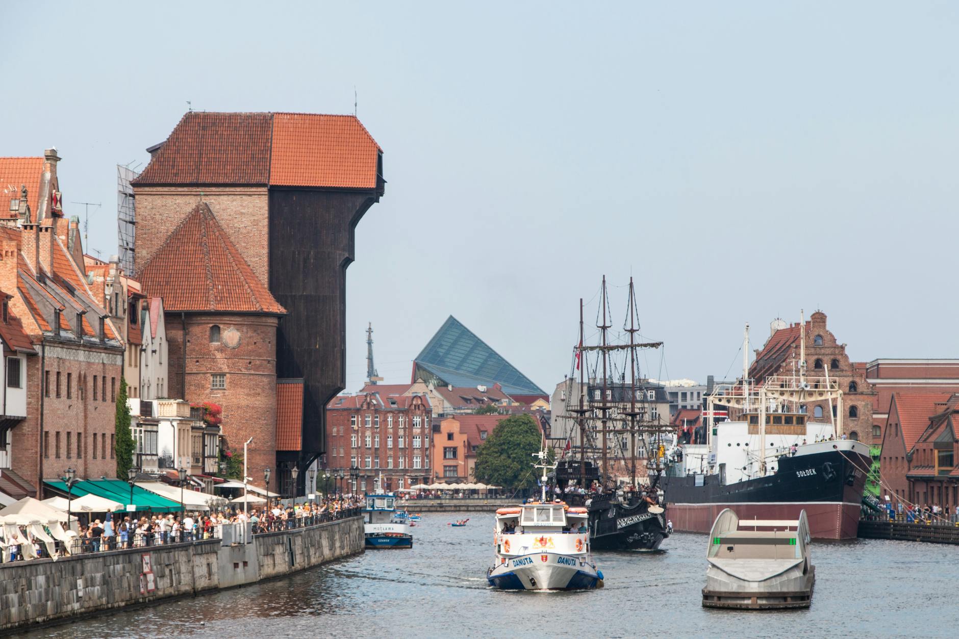 Gdansk skyline for investor and deal team report planning.