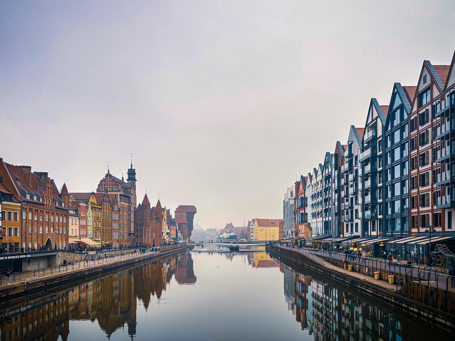Gdansk skyline for older traveler report planning.