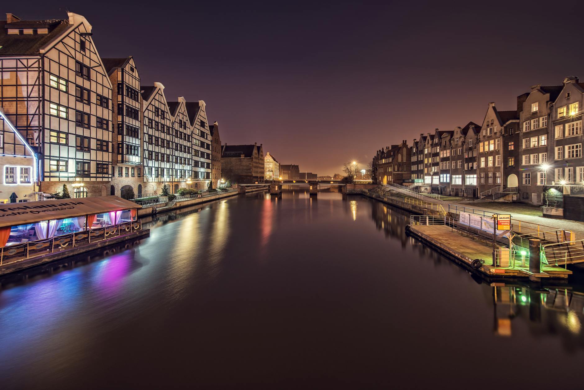 Gdansk lodging and old town route for older traveler access planning.