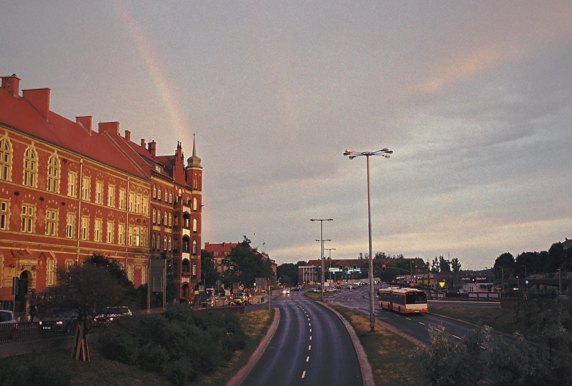 Gdansk tram route for student transport planning.