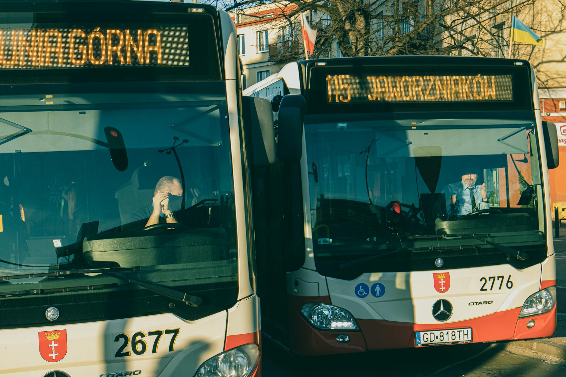 Gdansk transit setting for medical-constraints route pacing.