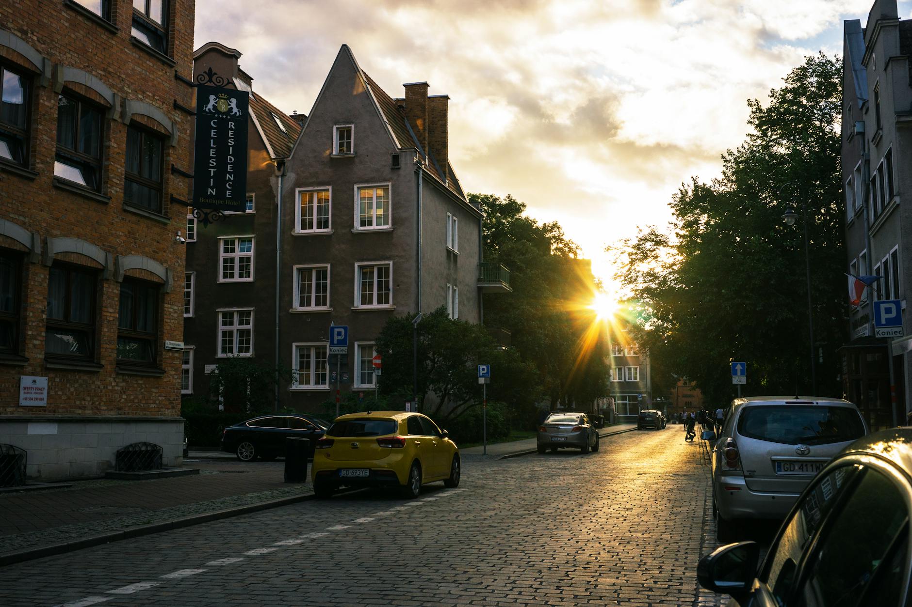 Gdansk city setting for traveler with medical constraints planning.