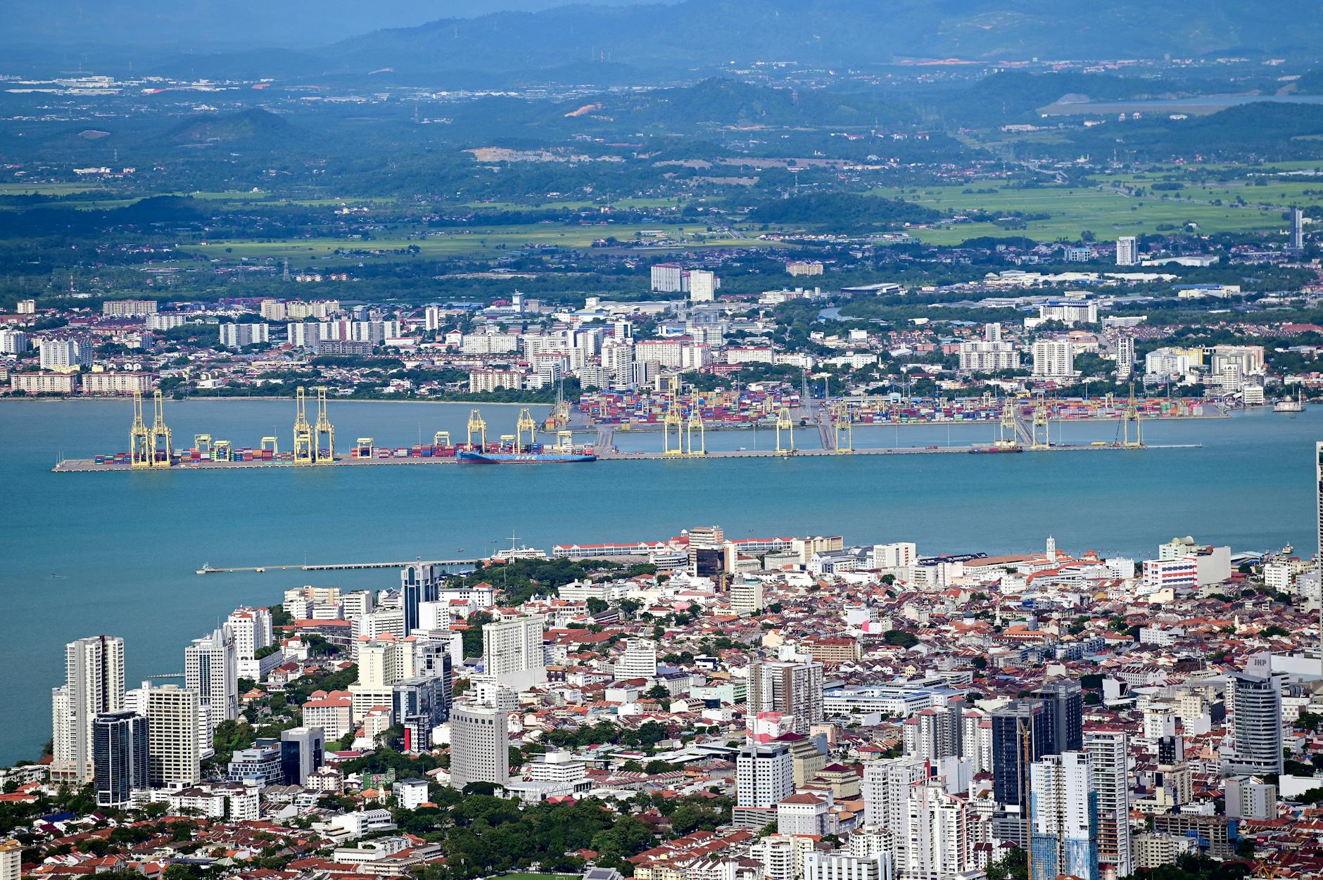 George Town food and academic networking context.