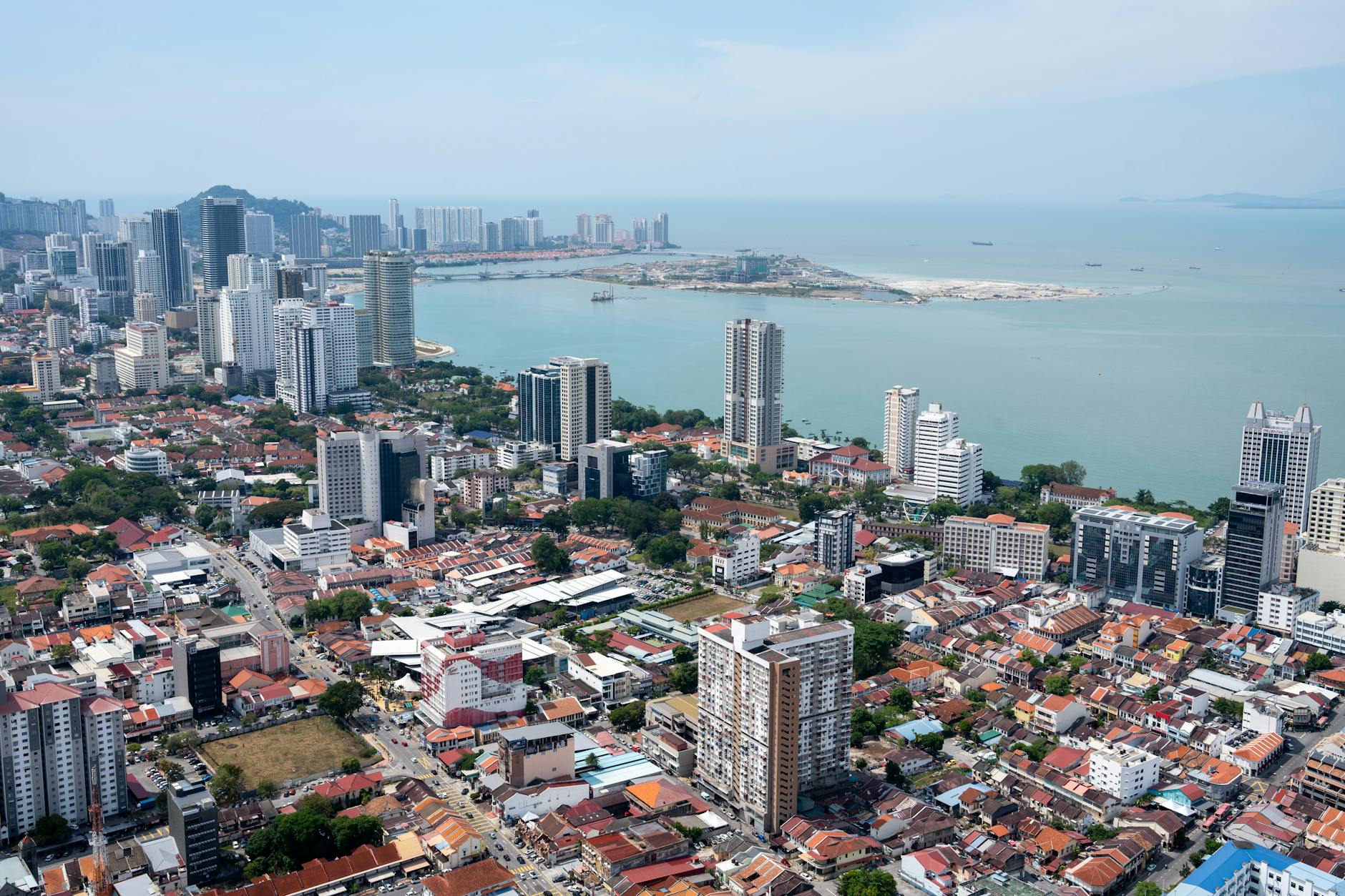 Penang business site and city logistics context.