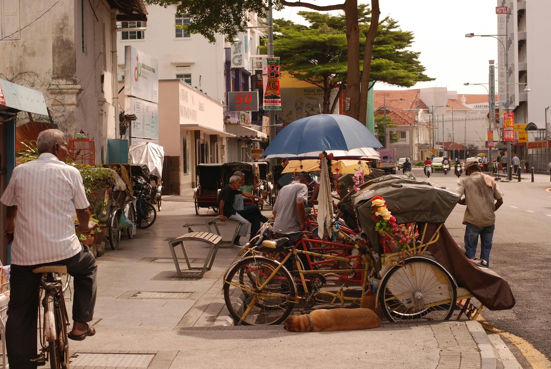Penang climate and city movement context for business travel.