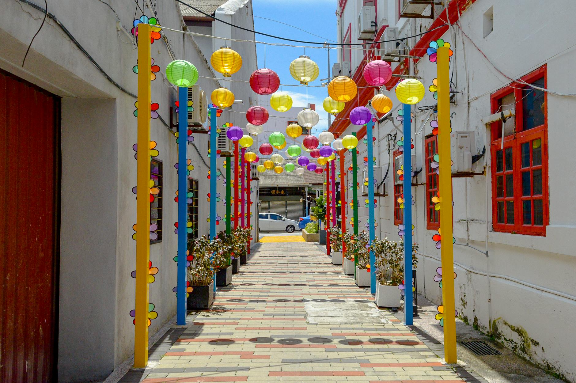 George Town street art and heritage route context.