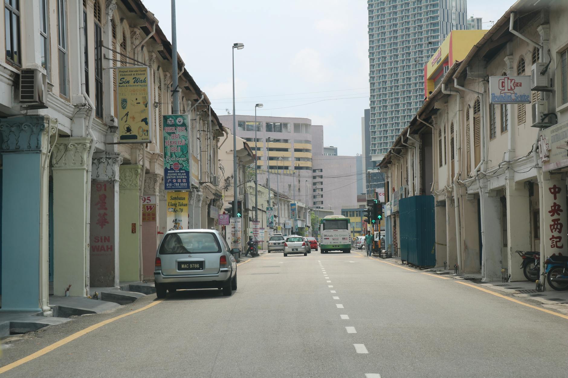 George Town street walking context for first-time visitors.