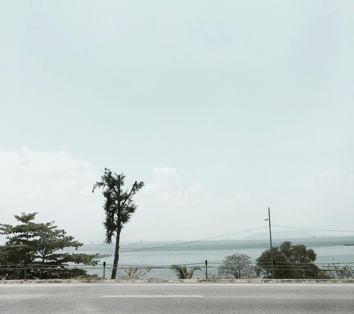 Penang heat and shaded travel context for older visitors.