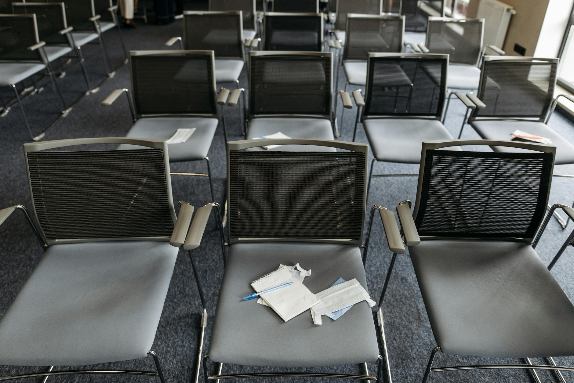 Conference room chairs for Helsinki networking planning.