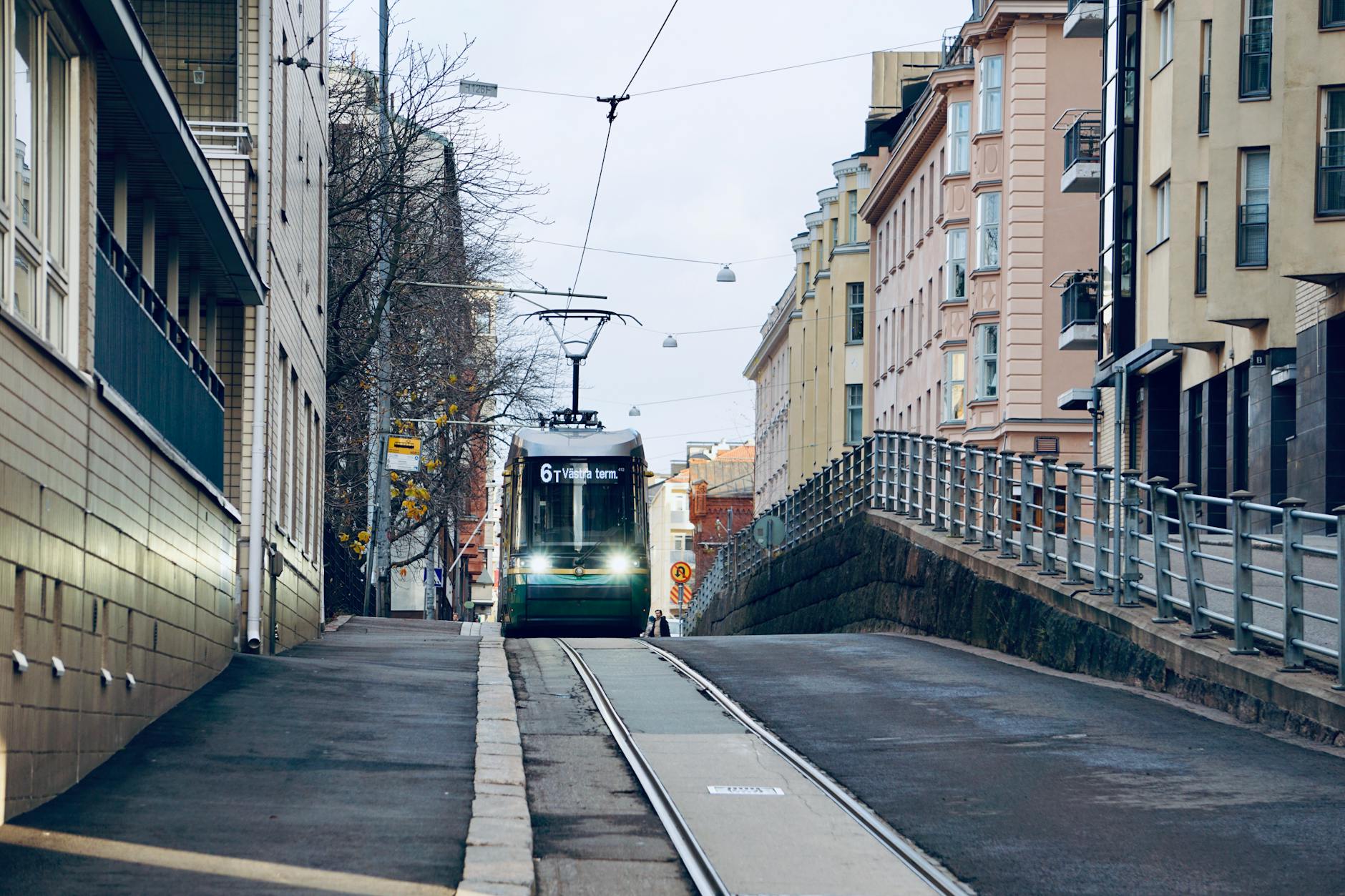 Helsinki tram for medical-constraint travel report planning.