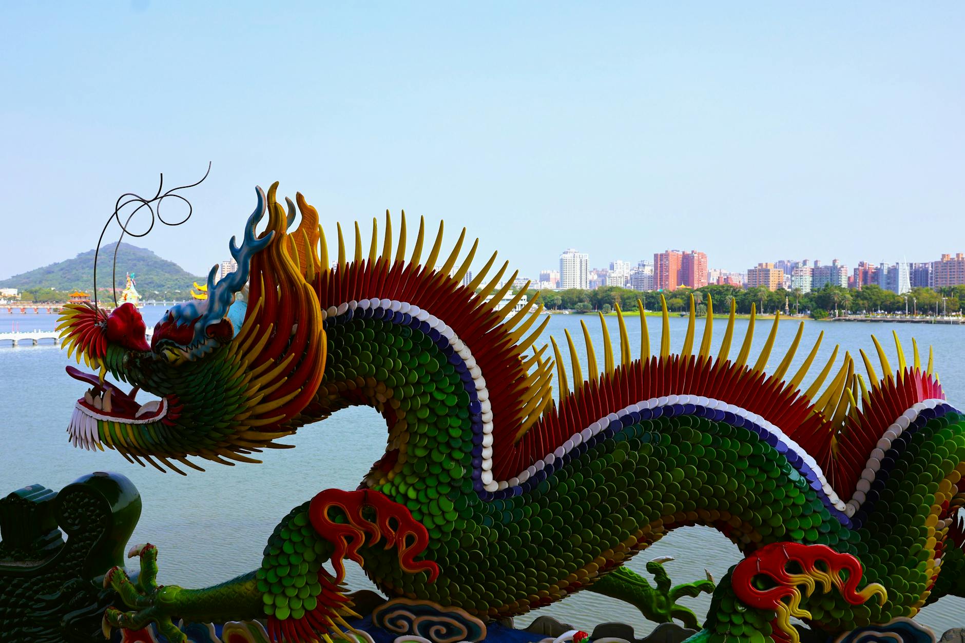 Kaohsiung lake and skyline luxury travel report planning context.